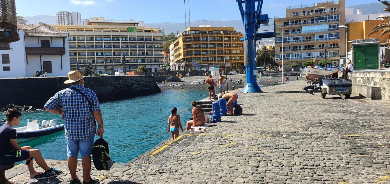 Puerto San Telmo Beach Puerto de la Cruz  Bagian luar foto